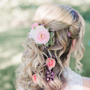 Flowers in her hair