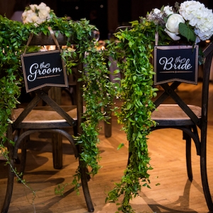 Greenery filled wedding on Aisle Perfect