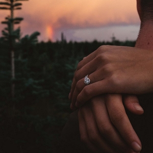 This Couple's Sunset Engagement Shoot is Too Gorgeous for Words!