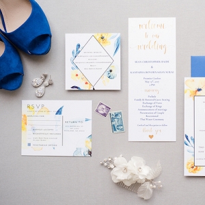 This Colorful Spring Wedding Takes Something Blue to the Next Level!