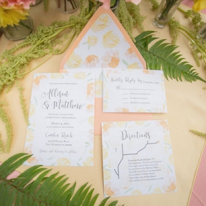 This Pastel Invitation Suite Has Us Dreaming of Spring!