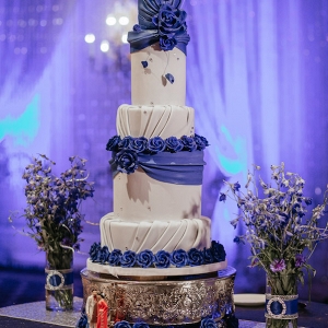 This Wedding Cake is Beyond-- It Has Real Swarovski Crystals!