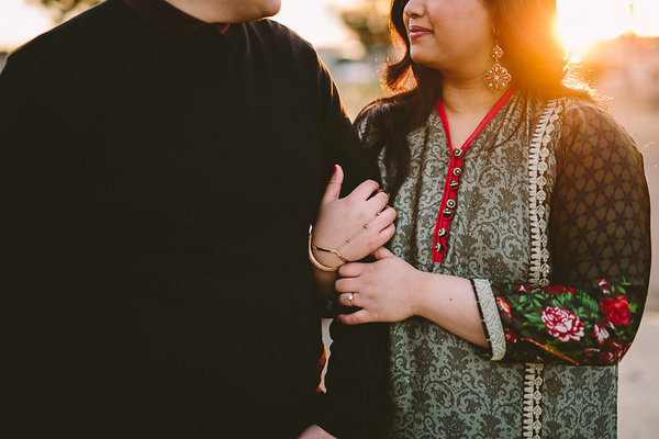 The Golden Hour Light in This Engagement Session is BEYOND!