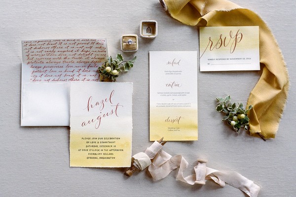 This Sunny Invitation Suite Would be Springtime Perfection!