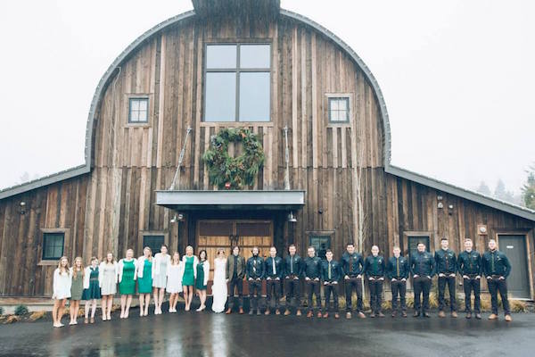 This Woodsy Mansion Wedding is Perfection!