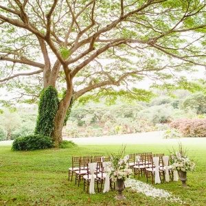 A Garden Wedding Ceremony