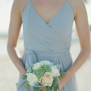 Bridesmaid With Bouquet
