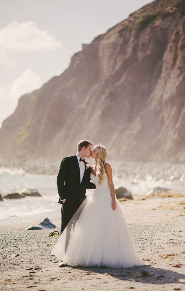 Romantic Beach Wedding Picture