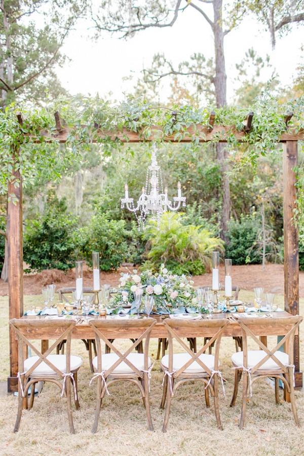 Rustic Wedding Table-Scape