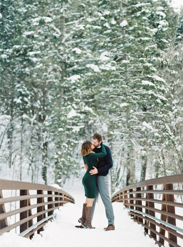 Winter Engagement Picture