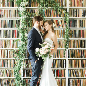 Library wedding