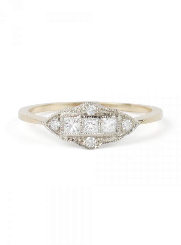 Vintage Inspired Engagement Ring 