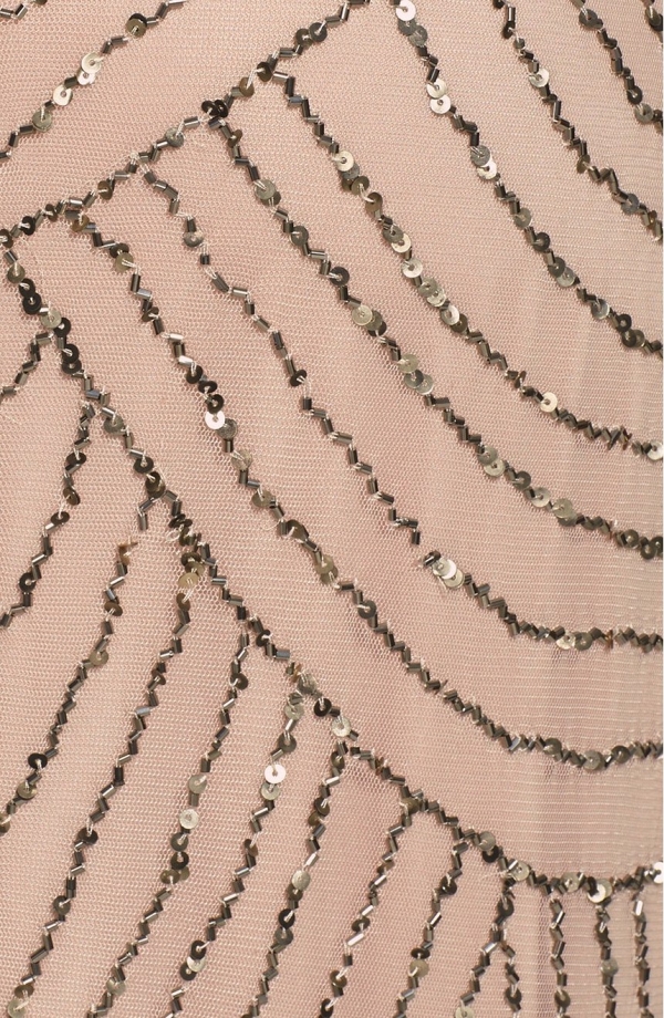 Adrianna Papell Embellished Blouson Bridesmaid Dress Detail