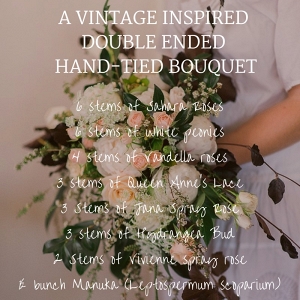 Beautiful Vintage-Inspired Bridal Bouquet Recipe 