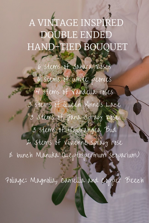Beautiful Vintage-Inspired Bridal Bouquet Recipe 