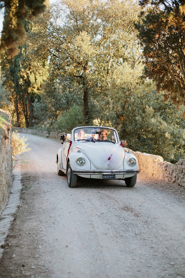 VW Beetle getaway car