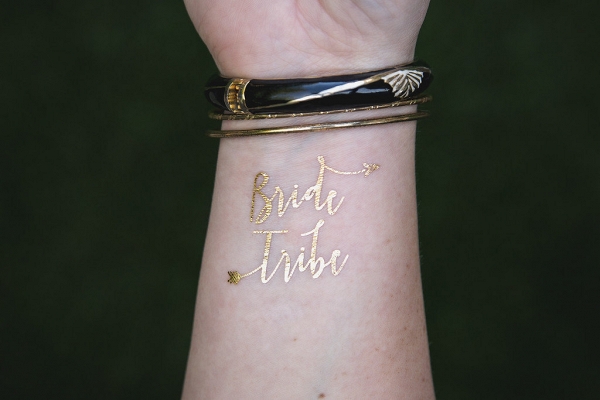 Bride Tribe Temporary Bridal Shower Tattoos