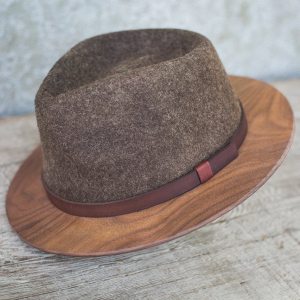 Brown Fedora Hat