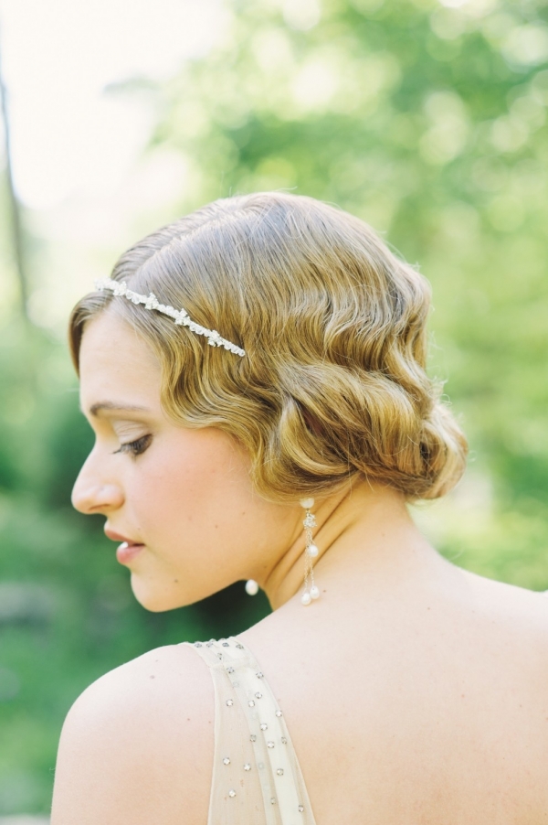 Elegant Vintage Bridal Updo. Photography ~ Kimberly Brooke Photography