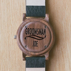Groomsman Wood Watch