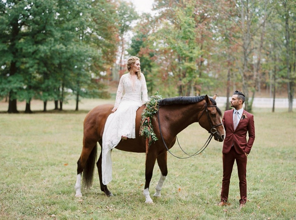 Equestrian bride