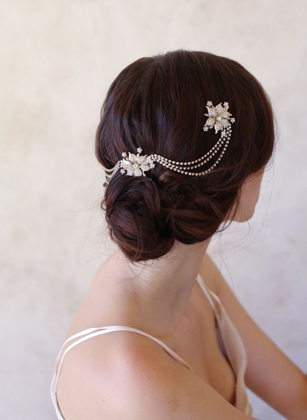 Floral Bridal Hair Accessory