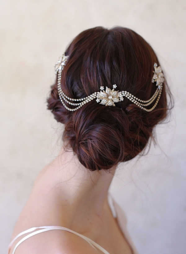 Floral Bridal Hair Accessory
