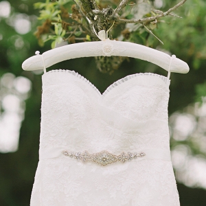 Floral Wedding Dress Hanger