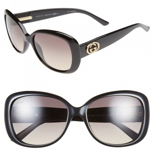 Gucci 56mm Swarovski Crystal Sunglasses