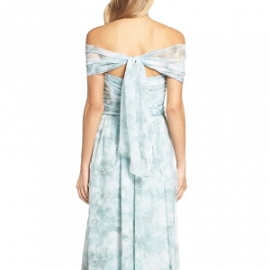 Jenny Yoo 'Nyla' Floral Print Bridesmaid Dress