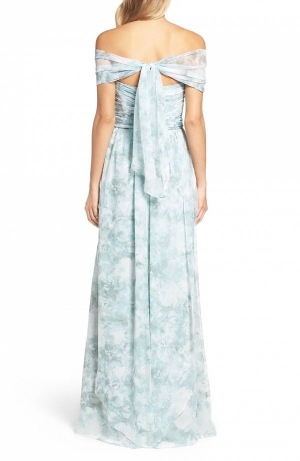 Jenny Yoo 'Nyla' Floral Print Bridesmaid Dress
