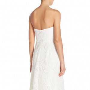Jenny Yoo 'Sadie' Sequin Lace Strapless A-Line Wedding Dress