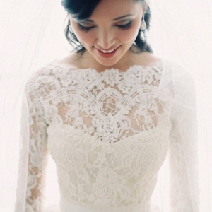 Elegant Lace Bridal Top