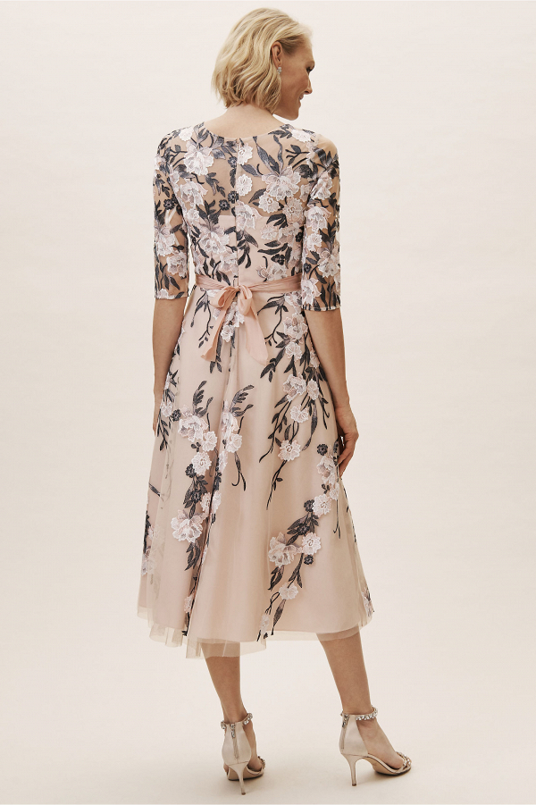 Floral Mother of the Bride Dress