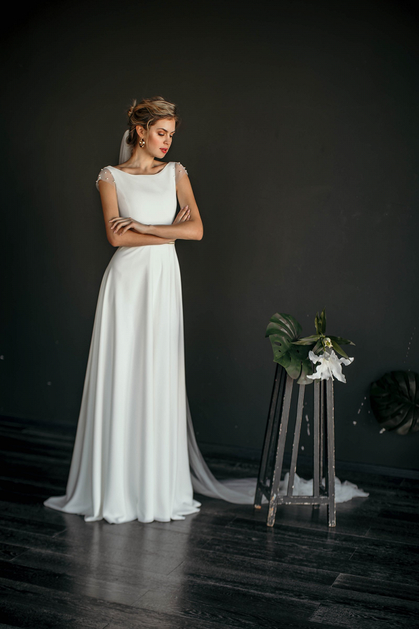 'Mele' Minimalist Wedding Dress