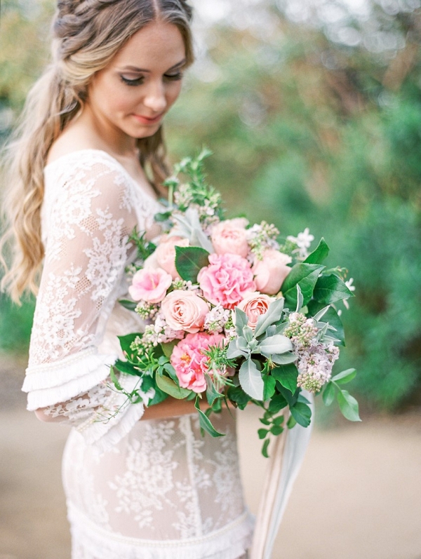 Organic Farm to Table wedding inspiration from Chic Vintage Brides