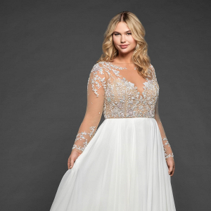 Pascal Plus Size Bridal Gown by Hayley Paige