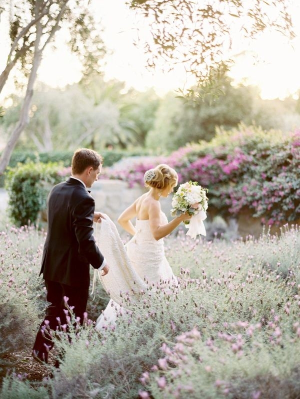 A Sea of Lavender and Love – Romantic Summer Wedding Inspiration in Shades of Lavender and Seafoam | Photography - Jose Villa