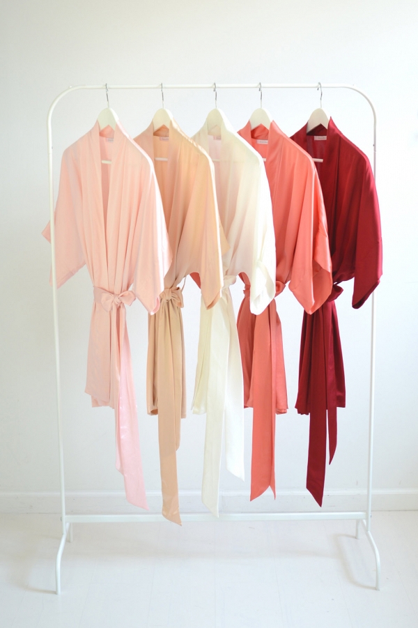 'Samantha' Silk Robes