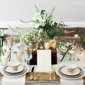 Rustic Vintage Inspired Tablescape