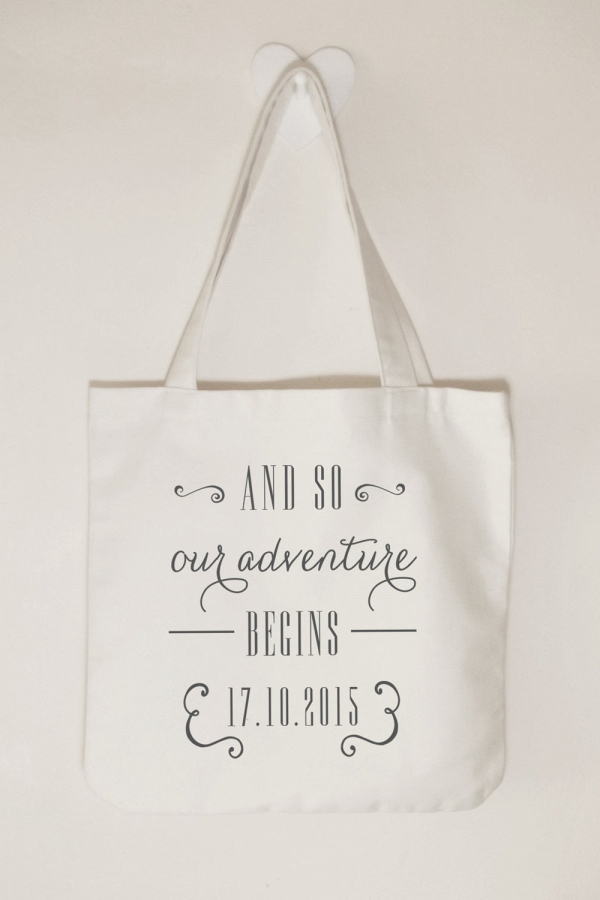 'And so our adventure begins' Tote bag