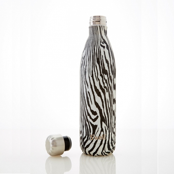 'Zebra' Insulated Stainless Steel Water Bottle