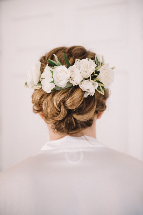 Spray Roses Add The Perfect Touch To This Up Do