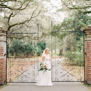 Classic Southern Bridal Portrait In Charleston