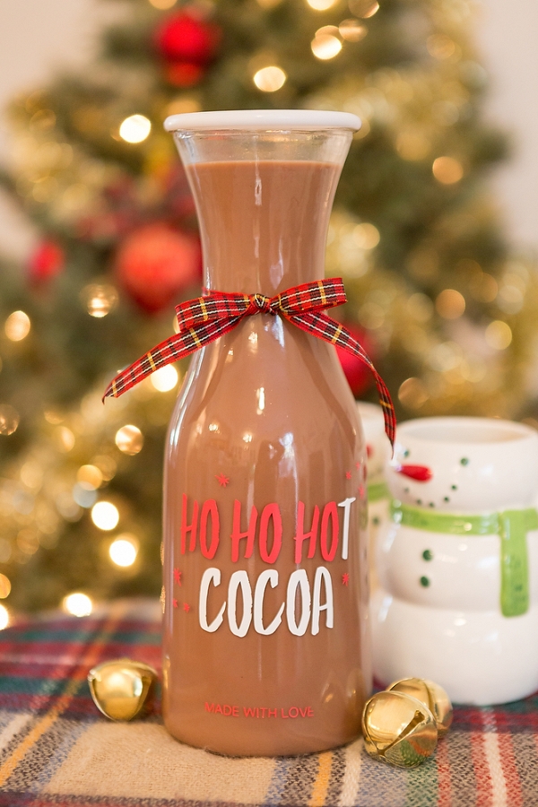 DIY Hot Cocoa Bottle