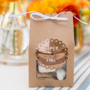 Fall Camping Themed Engagement Favors