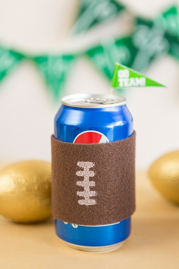 DIY Koozie's For A Football Bachelor Party