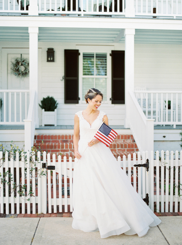 Patriotic Bridal Portraits