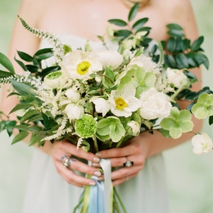 Monochrome Wedding Bouquet Inspiration