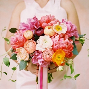 Monochrome Wedding Bouquet Inspiration